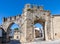 Jaen door and Villalar arch in the Plaza del Populo Plaza del Populo, Baeza. Renaissance city in the province of JaÃ©n. World