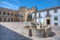 Jaen gate and Villalar arch at Spanish town Baeza.