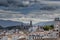 Jaen`s cityscape in Andalusia, Spain