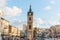 The Jaffa Clock Tower in the center of old town Jaffa,  the tower was built in the early 20th century in honor of the jubilee of