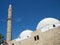 Jaffa minaret & domes of Mahmoudiya Mosque 2011