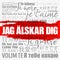 Jag alskar dig I Love You in Swedish in different languages of the world, word cloud background