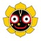 Jagannath. Indian God of the Universe.