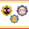 Jagannath. Indian God of the Universe.