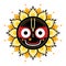 Jagannath. Indian God of the Universe.