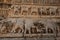 Jagdish Mandir Temple. Udaipur, India. Fragments of walls.