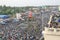 Jagganath chariot pulling at puri during rathayatra festival