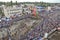 Jagganath chariot pulling at puri during rathayatra festival