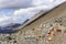 Jagged Mountains from a Remote Pass