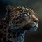 Jaguar Close Up. Generative AI