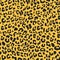 Jaguar or leopard seamless pattern. Realistic animal skin background  illustration fur textile ready for print