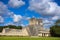 Jaguars temple Balam Chichen Itza Mexico