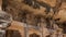 Jain sculptures at the western gate to fort Gwalior, India