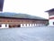 Jain Temple compound and mountain.