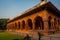 Jaipur, India - September 19, 2017: Beautiful muslim architecture detail of Diwan-i-Am, or Hall of Audience, inside the