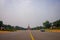 Jaipur, India - September 26, 2017: Beautiful goverment building in thye horizont of Rashtrapati Bhavan is the official