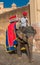 JAIPUR, RAJASTAN, INDIA - January, 27: Decorated elephant at Amber Fort on December, January, 27, 2013 in