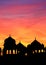 Jaisalmer cenotaphs sunset