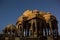 Jaisalmer Chhatris, at Bada Bagh in Jaisalmer, India