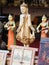 Jaisalmer, India - Statues of Buddha and Indian Women