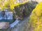 Jajce town and Pliva Waterfall, Bosnia and Herzegovina.