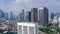 Jakarta City Panoramic. Aerial landscape modern city