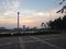 Jakarta iconic place, the national monument & x22;Monas& x22;, sunset view