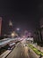 Jakarta Night Road Building City photo