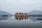 jal mahal at dusk