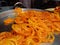 Jalebi, also known as jilapi, jilipi,