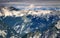 Jalovec, Mangart peaks and forested Trenta Valley, Julian Alps