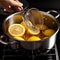 jam sweet preparation of lemons lemonade , generated by AI
