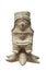 Jama Coaque culture figurine seated over sea star