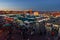 Jamaa el-Fna market square in Marrakesh, Morocco