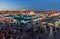 Jamaa el-Fna market square in Marrakesh, Morocco