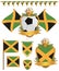 Jamaica flags