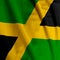 Jamaican Flag Closeup