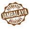 Jambalaya label or stamp