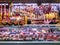 Jamon shop Mercado de la Ribera Market of Bilbao city Famous market in Spain