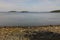 ,  - Jan 01, 1970: Landscape of Frenchman Bay from the shore path in Bar Harbor, Maine, USA