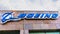 Jan 9, 2020 Menlo Park / CA / USA - Boeing sign at their office building housing the subsidiary Aurora Flight Sciences, which