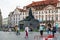 Jan Hus Memorial Prague in Czech Republic.