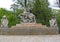 The Jan Sobieski statue in Lazienki Park. Monument of Sobieski in Warsaw. Poland.