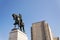 Jan Zizka equestrian statue, National memorial Vitkov, Prague, Czech Republic