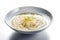 Janchi guksu: Thin wheat noodles in a clear broth, AI generative