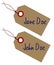 Jane And John Doe Toe Tags On White