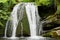 Janet`s Foss Waterfall and Gordale Beck, near Malham Cove, Yorkshire Dales, England, UK