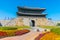 Janganmun Gate of Hwaseong fortress at Suwon, Republic of Korea