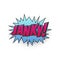 Janky. Icon of poor quality as slang in comic style.Popart vector illustration on white background