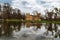 Janohrad castle ruins in Lednicko - valticky areal in Czech republic